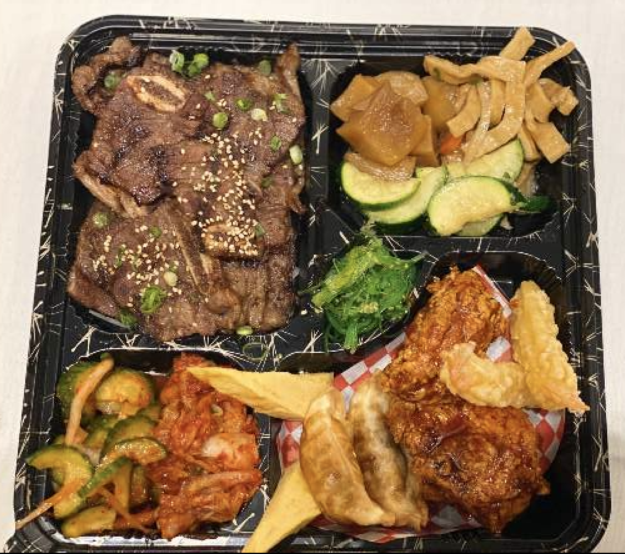Bento Box Specials GOGI Korean & Sushi